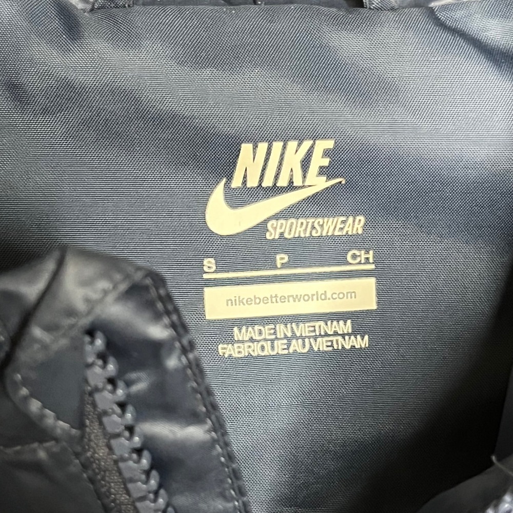 Nike Windrunner Hooded Windbreaker Jacket Blue Size Small - Picture 7 of 10